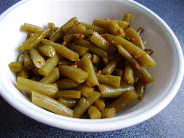 Teresa's Garlic Green Beans. Photo by NoraMarie