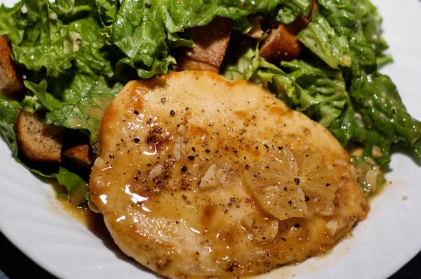 Teresa's Veal -or-Chicken Piccata. Photo by Paguma