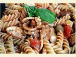 Pasta With Mushroom Tomato Sauce