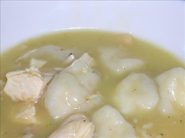 Caroline's Quick Chicken and Dumplings. Photo by coconutcream