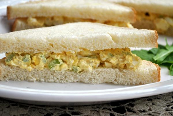 Egg Salad Sandwiches. Photo by Andi of Longmeadow Farm
