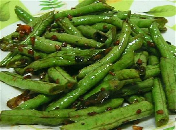 Szechuan Long Beans. Photo by WaterMelon