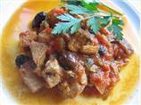 Pork Pot Roast With Eggplant (Aubergine). Photo by Heather U.