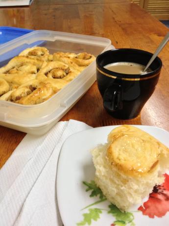 Bread Machine Cinnamon Buns. Photo by amireidey