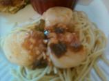 Sauteed Scallops with Angel Hair Pasta