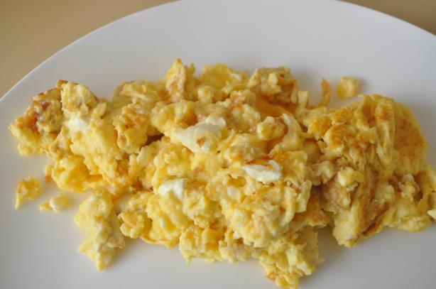 Cream Cheese Scrambled Eggs. Photo by I'mPat