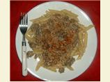 Venison (Or Beef ) Mushroom Stroganoff