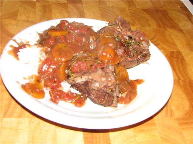 Braised Lamb Shanks With Fresh Rosemary. Photo by Bonnie G #2
