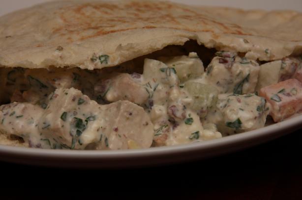 Greek Chicken Salad. Photo by Dr. Jenny