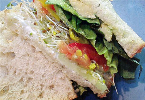 Veggies Dream Cucumber Sandwich. Photo by Kim127