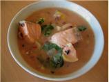 Salmon and Wild Rice Chowder