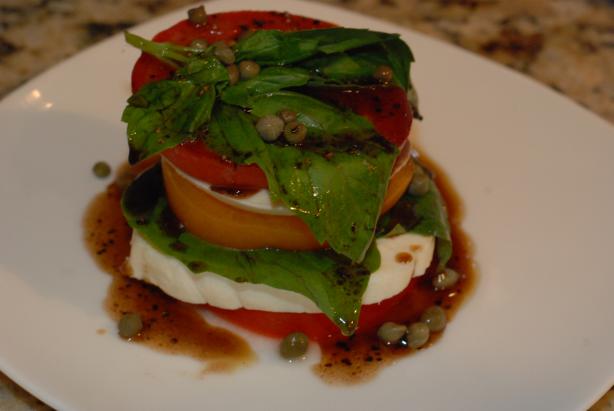 Insalata Caprese. Photo by carmenskitchen