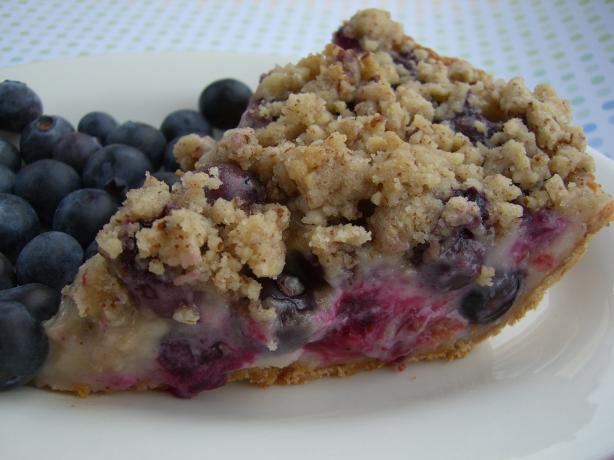 Blueberry Sour Cream Pie. Photo by Chef*Lee
