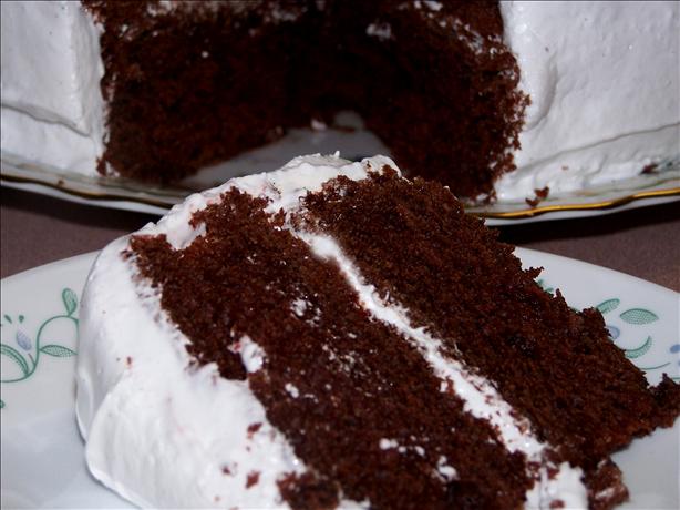 Devil's Food Cake Soaked in Rum. Photo by Rita~