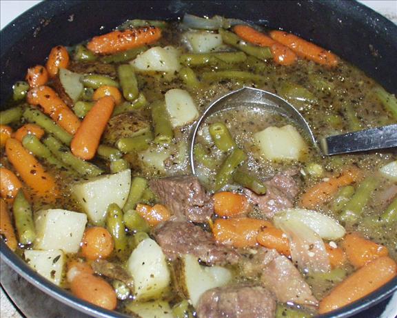 Basic (No Tomato) Beef Stew. Photo by Marsha D.