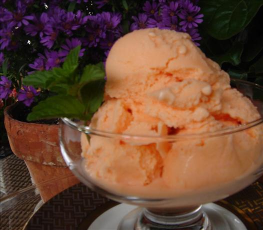 Creamy Lime Sherbet (Or Orange if You Prefer!). Photo by Bev