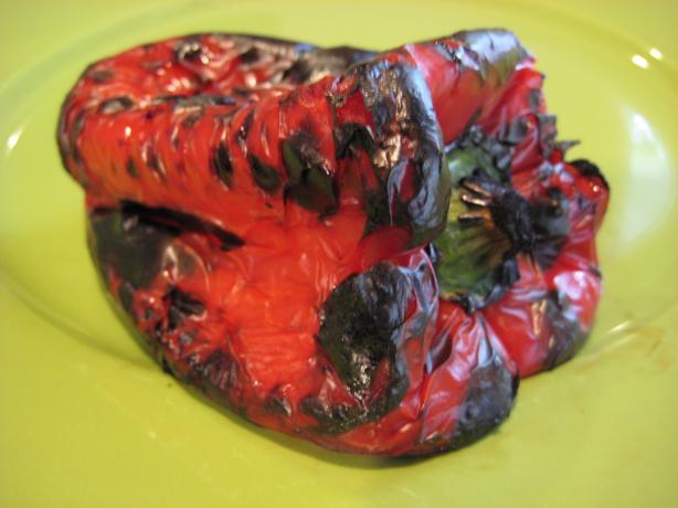 Roasted Peppers: How to Roast a Pepper on a Gas Range. Photo by gailanng