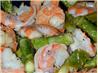 garlic shrimp with asparagus