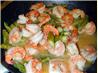 garlic shrimp with asparagus