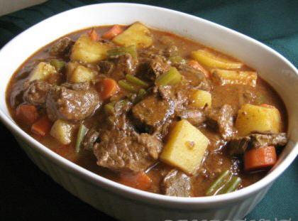 V-8 Beef Stew. Photo by Susie Chen