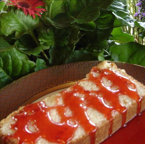 Strawberry Syrup. Photo by Bev