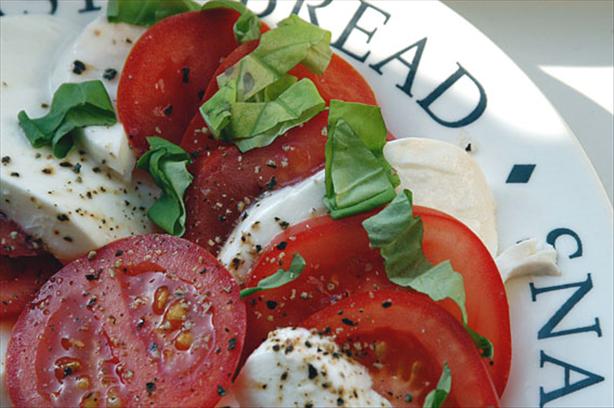 Fresh Mozzarella-Tomato-Basil Salad. Photo by -Sylvie-