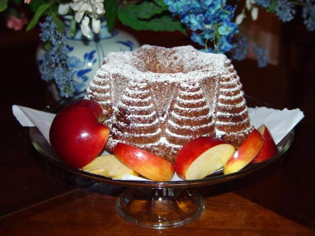 Apple Bundt Cake. Photo by Bev