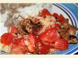 Scalloped Tomatoes au Gratin