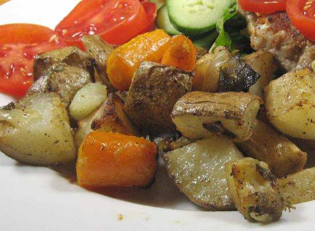 Roasted Winter Root Vegetables. Photo by dianegrapegrower