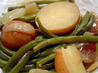 New Potatoes,Green Beans and Ham