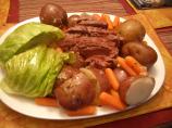 corned beef and cabbage. Photo by chia