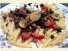 Santa Fe Penne Primavera w/Cumin-Ancho Chile Cream Sauce. Recipe by HeatherFeather