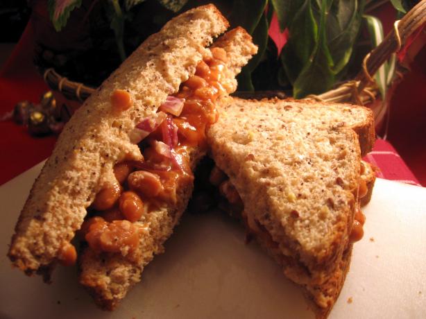 Linda's Bean and Mayonnaise Sandwich (Sandwiches). Photo by Dreamer in Ontario