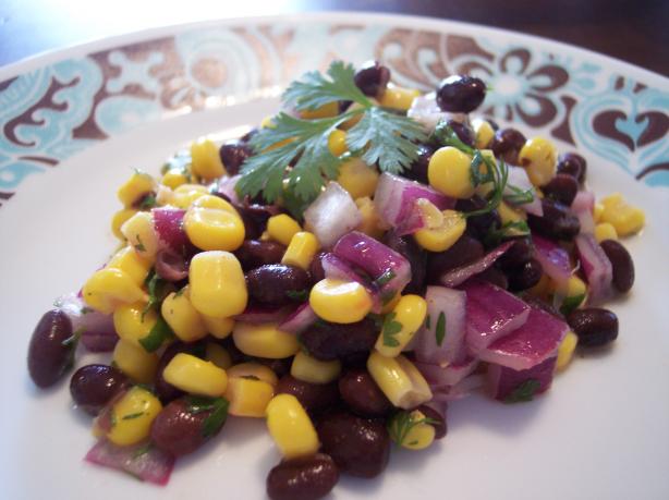 Very Low-Fat Black Bean And Corn Salad. Photo by jrusk