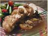 chicken with dried fruit. Recipe by chia
