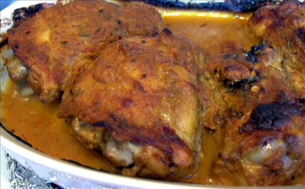 Spicy Chicken Thighs. Photo by Derf