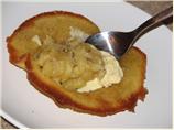 Caramelized Bananas in Pine Nut Cookie Bowls