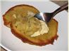 Caramelized Bananas in Pine Nut Cookie Bowls. Recipe by erinn in tbay