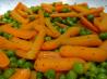 Buttered Baby Carrots and Sweet Peas