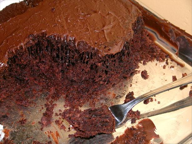 Cocoa-Buttermilk Cake. Photo by Mrs Goodall