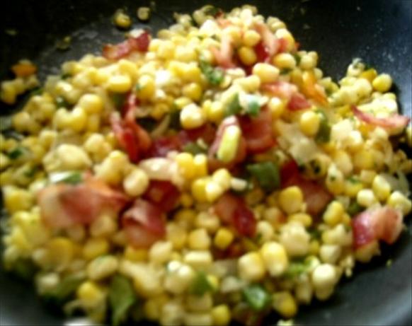 Bacon Fried Corn. Photo by Chippie