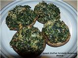 Spinach Stuffed Portabella Mushrooms.