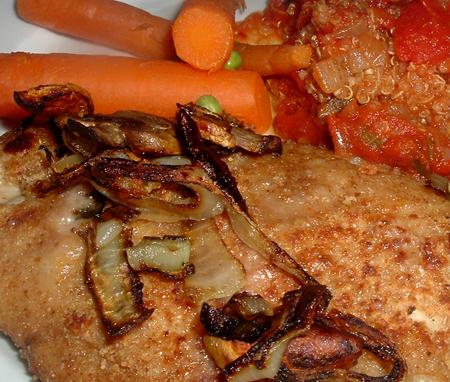 Crispy Chicken Schnitzel. Photo by Bergy
