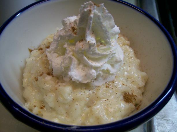 rockin' rice pudding. Photo by Crafty Lady 13