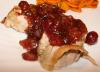 Pork Tenderloin With Balsamic-Cranberry Sauce