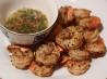 Salt and Pepper Prawns with Lime and Chilli Dipping Sauce. Recipe by JustJanS