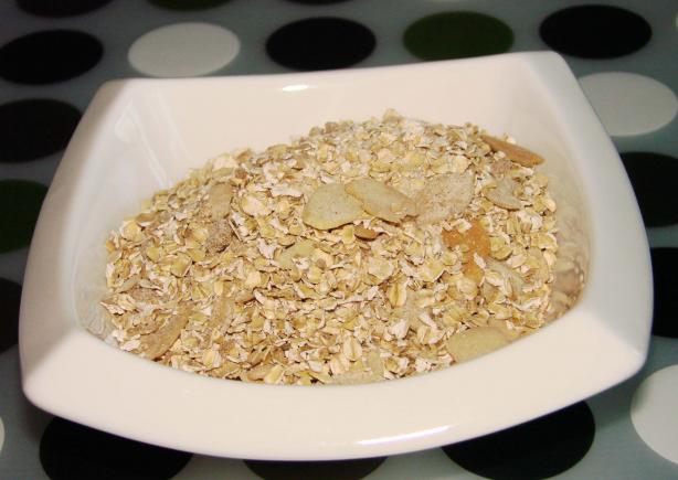 Dry Oatmeal Mix. Photo by Boomette