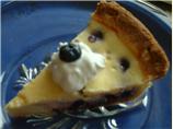 Blueberry Goat Cheese Tart. Photo by Aunt Cookie