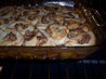 Fresh Peach Cobbler With Praline Biscuits