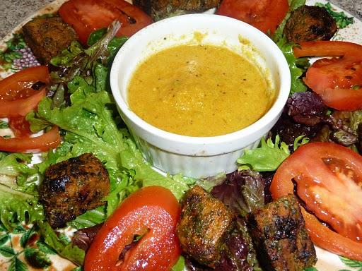 Peruvian Beef Kabobs with Pepper Sauce. Photo by mickeydownunder